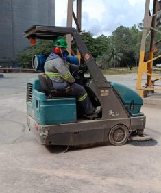Registro de serviço executado pela Ampla Facilities