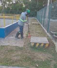 Registro de serviço executado pela Ampla Facilities